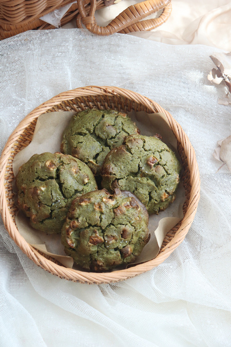 Matcha Mochi Soft Cookies (6pcs)