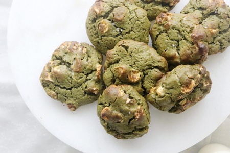 Matcha Mochi Soft Cookies (12 pcs)