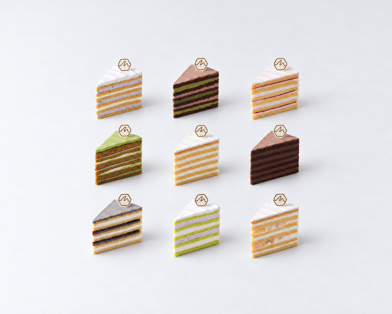 Medovik Honey Cake Slices