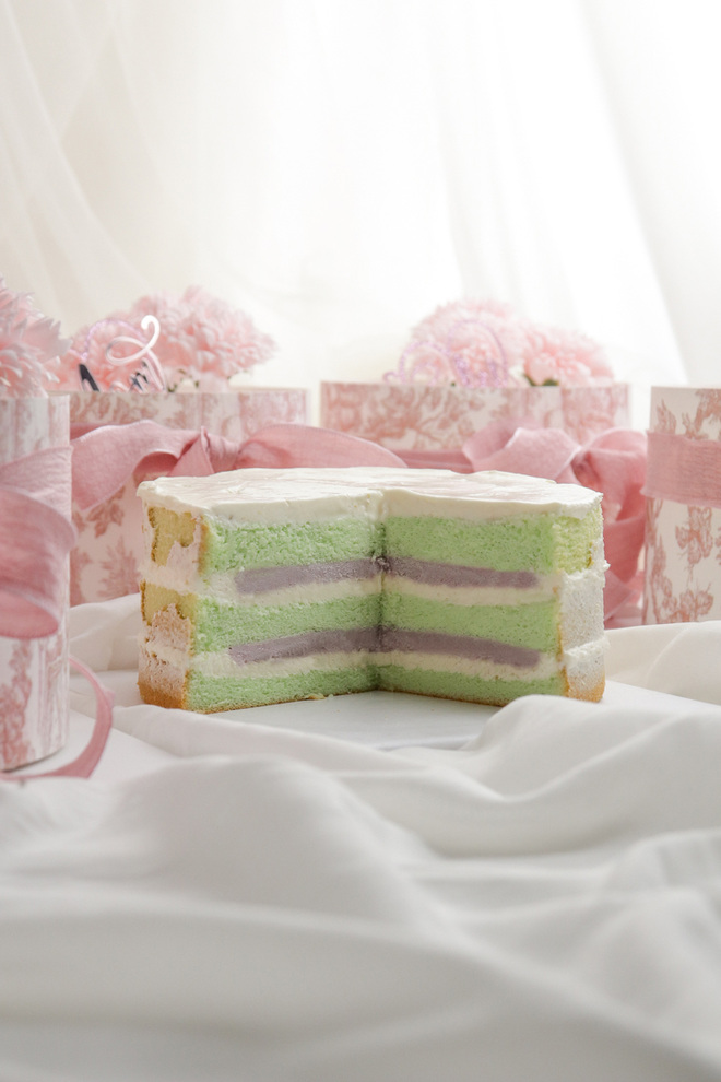 Taro Pandan Coconut Bliss Cake 6&Quot; [Mother'S Day Special]