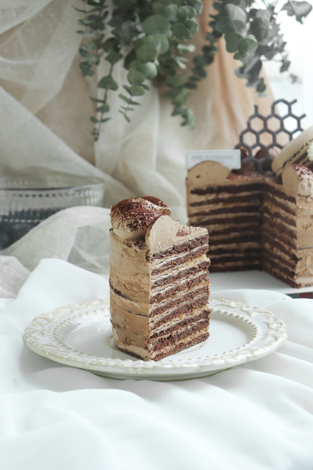 Double Chocolate 6&Quot; Honey Layer Cake