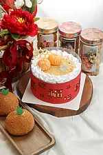 Usher In Prosperity With Mmg Patisserie'S Chinese New Year Delicacies 59 Prosperity Mandarin Orange Honey Cake