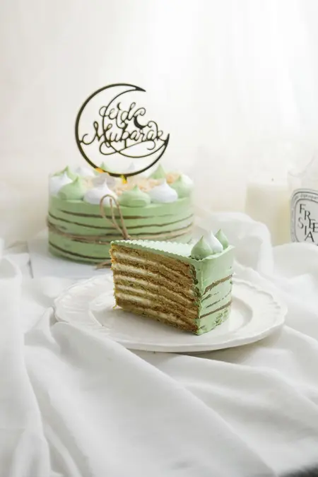 Honoring Mom'S Love With Our Taro Pandan Coconut Bliss Cake 37 Onde Onde Honey Layer Cake