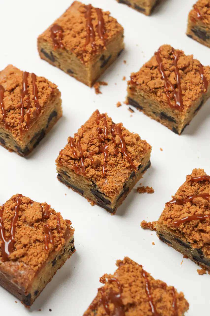 Biscoff Brown Butter Blondies 4&Quot;