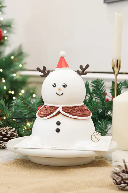 Christmas Cakes 25 Frosty Snowman