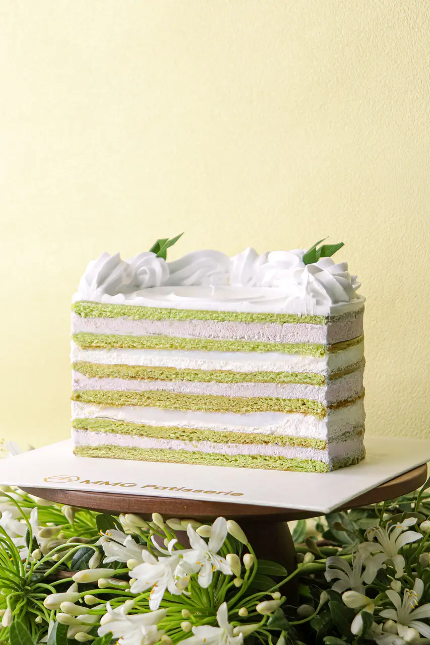 Pandan Taro Mochi